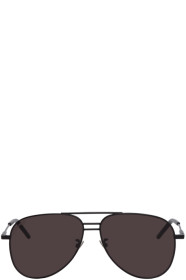Saint Laurent - Lunettes de soleil noires Classic 11 DB