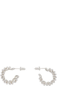 Sapir Bachar - Silver Mini Swirl Earrings