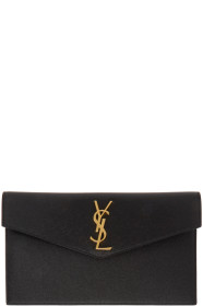 Saint Laurent - Black Uptown Envelope Pouch