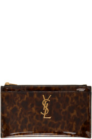 Saint Laurent - 玳瑁色 Monogramme 手拿包
