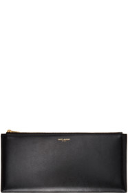 Saint Laurent - 黑色 Envelope Box 手拿包