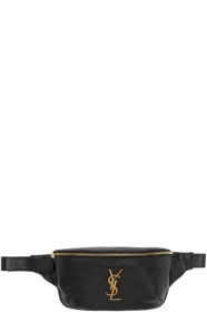 Saint Laurent - Sac-ceinture noir Classic Monogram