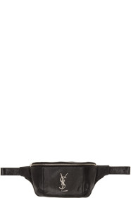 Saint Laurent - Black Snake Classic Monogramme Belt Bag