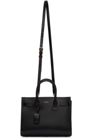 Saint Laurent - 黑色 Baby Nano Sac De Jour 托特包