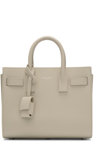 Saint Laurent - 白色 Nano Sac De Jour 托特包