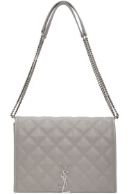 Saint Laurent - Grey Small Becky Bag