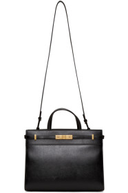 Saint Laurent - 黑色小号 Manhattan 托特包
