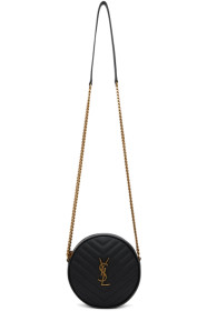 Saint Laurent - Black Round Jade Camera Bag