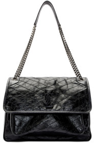 Saint Laurent - Sac noir Large Niki