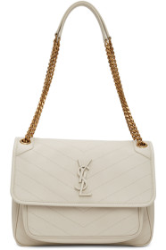 Saint Laurent - Off-White Medium Niki Bag