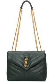 Saint Laurent - Green Small Loulou Bag