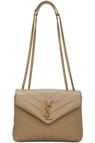 Saint Laurent - Beige Small Loulou Bag