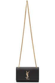 Saint Laurent - ブラック スモール ケイト チェーン バッグ