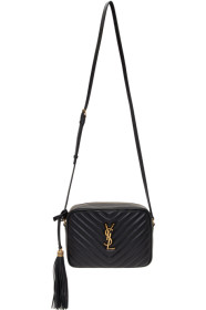 Saint Laurent - Sac caméra noir Lou