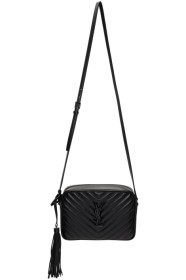 Saint Laurent - Sac caméra noir Lou
