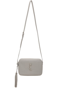 Saint Laurent - Grey Smooth Lou Camera Bag