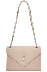 Saint Laurent - Pink Medium Envelope Bag