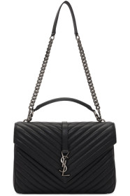 Saint Laurent - Sac noir Large College