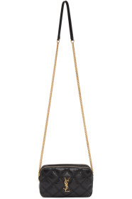 Saint Laurent - ブラック ベッキー ダブル ジッパー カメラ バッグ