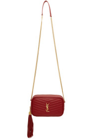 Saint Laurent - Red Mini Lou Camera Bag