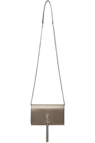 Saint Laurent - シルバー ケイト タッセル バッグ
