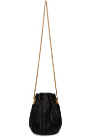 Saint Laurent - Black Talitha Bucket Bag