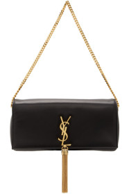 Saint Laurent - Black Medium Kate 99 Tassel Bag