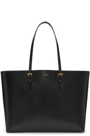 Saint Laurent - Black East/West Shopping Tote
