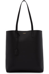 Saint Laurent - Black North/South Shopping Tote