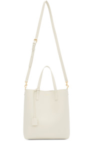 Saint Laurent - Off-White Toy North South Tote