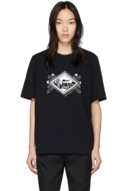Saint Laurent - 黑色 Jardin Majorelle T 恤