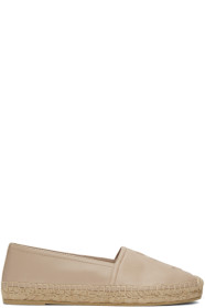 Saint Laurent - Pink Monogramme Espadrilles