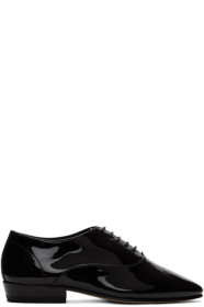 Saint Laurent - Black Patent Leon Oxfords