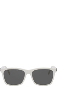 Saint Laurent - Lunettes de soleil blanches SL 318