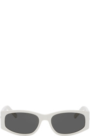Saint Laurent - Lunettes de soleil blanches SL 329