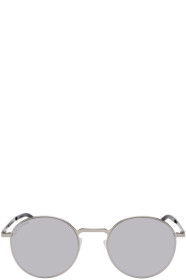 Saint Laurent - Lunettes de soleil argentées SL 250