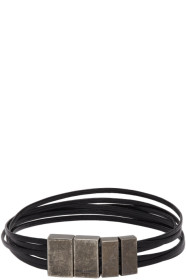 Saint Laurent - 黑色 Strip 手环