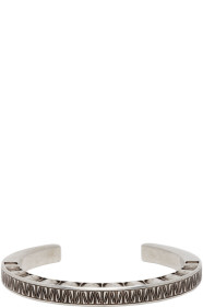 Saint Laurent - 银色 Carré 手镯