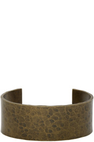 Saint Laurent - Bracelet bronze Martele