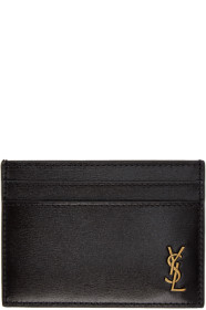 Saint Laurent - 黑色 Monogram 卡包