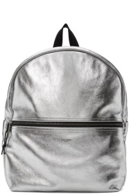 Saint Laurent - Sac à dos argenté Nuxx