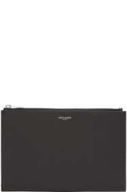Saint Laurent - 黑色迷你 Tablet Holder 手袋