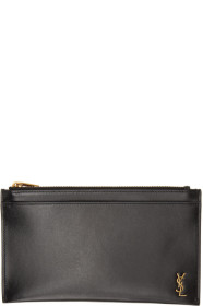Saint Laurent - Pochette noire Monogramme Bill