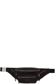 Saint Laurent - Sac-ceinture en nylon à motif camouflage noir