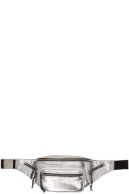 Saint Laurent - Pochette argentée Nuxx Bodybag