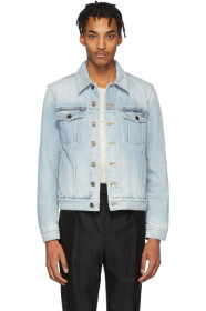 Saint Laurent - Blouson en denim bleu Classic