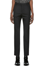 Saint Laurent - Pantalon en laine noir