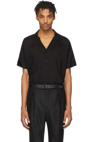 Saint Laurent - Chemise en voile noire