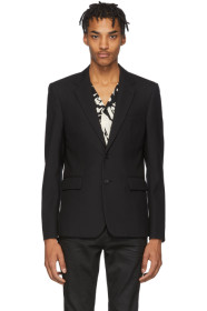 Saint Laurent - 黑色 Classic 西装外套
