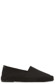 Saint Laurent - Black Ottoman Espadrilles